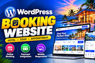 build a professional wordpress booking and appointment website