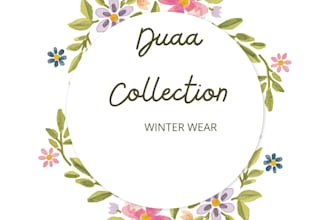 design modern winter fashion sale banner and instagram post