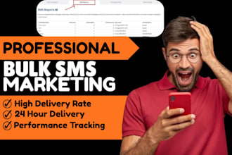 send bulk SMS, SMS marketing campaign, text messages, bulk email blast and SMS