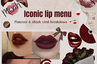 design social media post and moodboards for brands