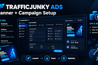 create trafficjunky banners and launch your ad campaign for only fans