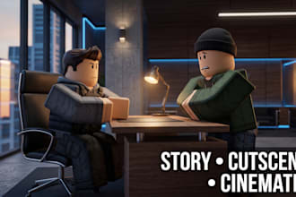 create cinematic roblox game cutscenes and trailers