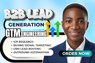 build a b2b lead generation GTM engineering with clay and apollo automation