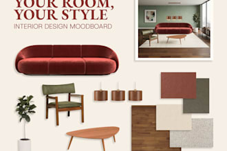 create a custom interior design moodboard for your space