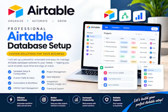build your custom airtable database and softr web app
