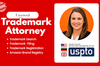 be your trademark attorney for uspto filing and registration