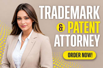 be attorney for US trademark registration, uspto filing, office action, sou