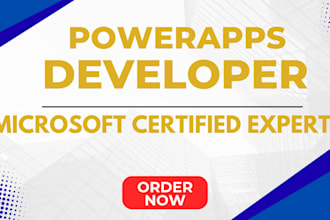 develop custom microsoft power apps business applications