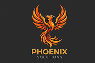 design phoenix logo for your business