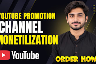do youtube monetization, channel promotion organic growth