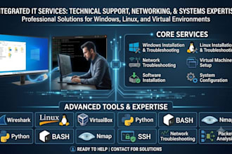 troubleshoot windows linux networking and virtual machines