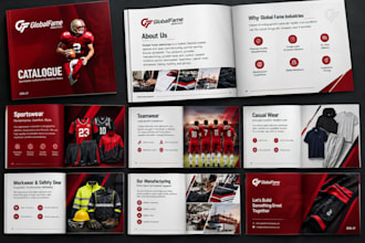 create a catalogue of your product