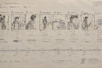 turn your storyboard into a timed animatic