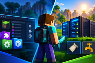 fix minecraft modpack crashes and setup fabric spigot servers