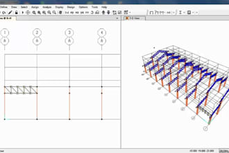 do architecturer concept design sap2000 etap steel structure matterport
