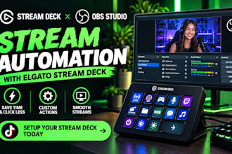 configure elgato stream deck for obs studio stream automation