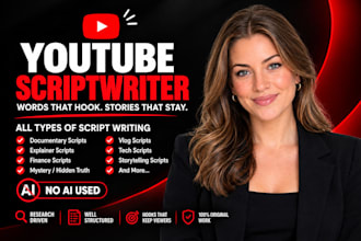 write documentary scripts for youtube like magnets media