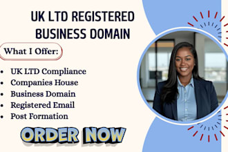 prepare your UK ltd registered email, business domain and post formation setup
