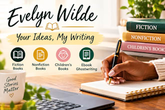 be your children ebook ghostwriter, fiction book writer
