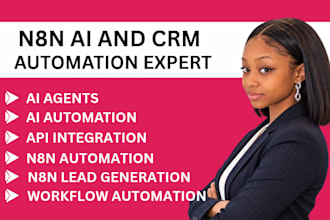 build n8n lead generation, n8n CRM automation, n8n ai workflow, n8n agent