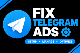 fix telegram ads setup telegram ads manage telegram ads for telegram channel
