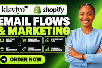 setup klaviyo email flows klaviyo email marketing for shopify ecommerce