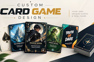 playing card game design board game tcg tarot card template card box design