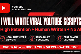 write viral video script for your channel