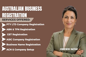 do australian company registration, abn, tfn, gst and asic