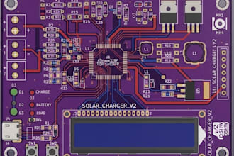 design photovoltaic solar inverter pwm and custom power electronics pcb