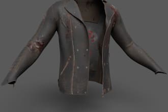 do 3d second life clothes, metahuman clothing outfit and clo3d clothes for ue5