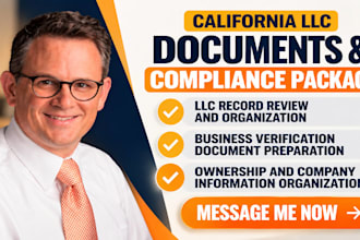 prepare your california llc compliance package for banking