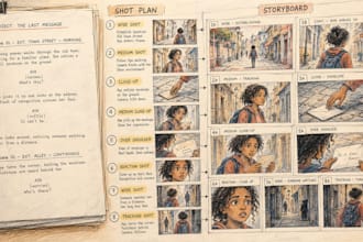 plan your video shots before production