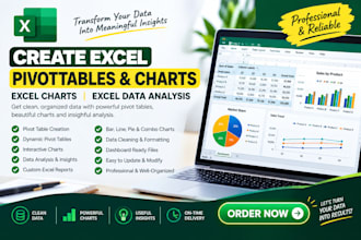 create excel pivottable pivot chart excel charts excel data analysis
