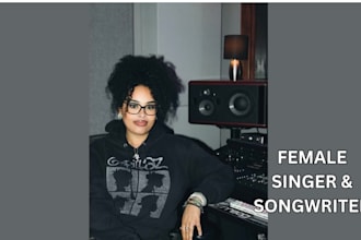 be your female spanish singer for latin, reggaeton, pop and edm