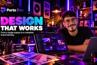 design a custom popup or complete uxui website design
