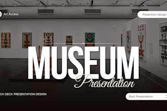 design museum pitch deck art gallery presentaion curatorial exhibition proposal