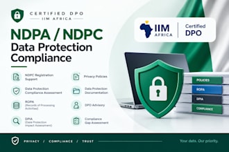 provide ndpa and ndpc data protection compliance services