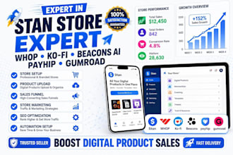 setup stan store stan store marketing automation esty shop stan store email flow