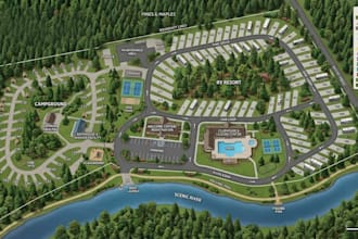 draw vector maps, rv parks, plat maps, and site plans, property maps, campground