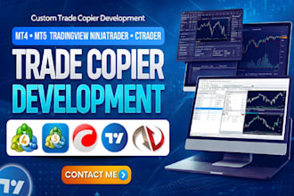 build mt4 mt5 trade copier, tradingview strategy, trading copier, signal copier