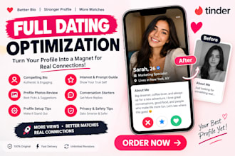 do tinder bio dating optimization