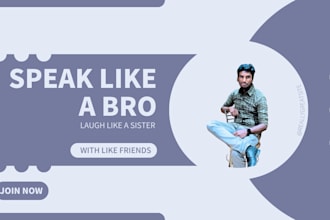 be friendly english speaking partner