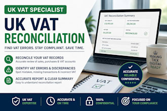 reconcile your UK vat records and find vat errors