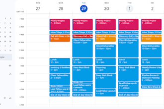 manage your google calender