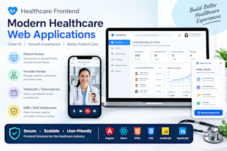 fix bugs, errors and blockers in your healthcare frontend