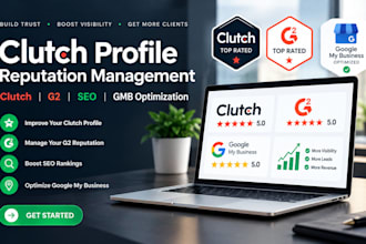 do clutch profile reputation management clutch g2 SEO and gmb optimization