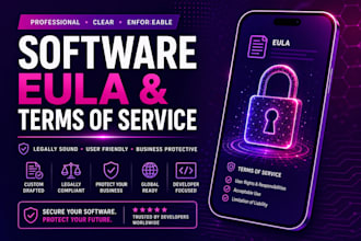 draft softwares eula and terms of service for your mobile app