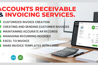 manage accounts receivable and invoicing in quickbooks online