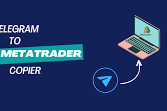 setup telegram signal copier to metatrader, ctrader, mt4 mt5 trade copier eas